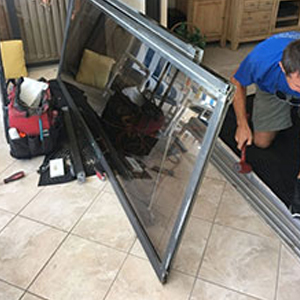 sliding glass door frame repair Country Walk